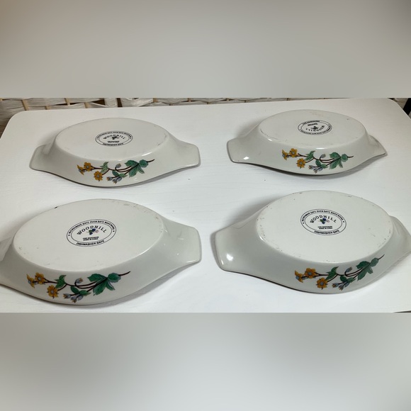 Vintage Woodhill by Citation 8 1/2” Fine Bakeware|AuGratin Dish- Set of 4 - Picture 6 of 7